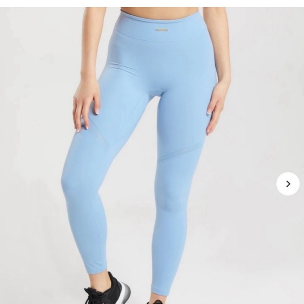 Whitney Simmons Gymshark Leggings with Mesh
